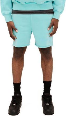 Purple Heavyweight Cotton Fleece Sweat Shorts in Green at Nordstrom Rack, Size Large
