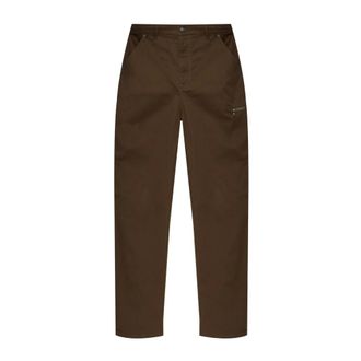Moncler Pantaloni con logo Moncler - - Trousers - Uomo - Marrone - L