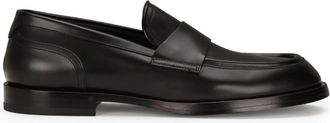 Dolce & Gabbana calfskin leather loafers - men - Calf Leather/Calf Leather/Lamb Skin/Goat Skin/Calf Leather - 45 - Black