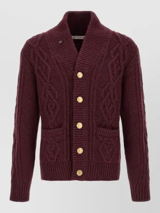 Brunello Cucinelli cable-knit cashmere cardigan
