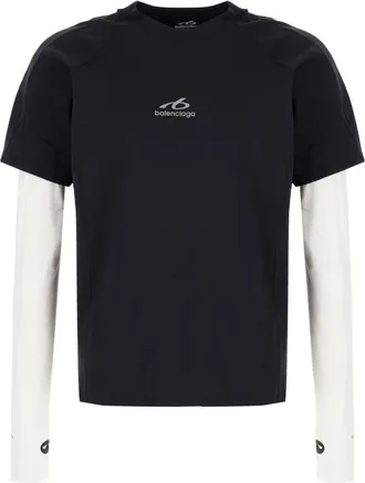 Balenciaga Hombre, Camisetas, Azul, Talla: L