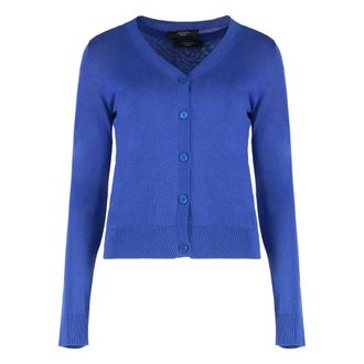 Max Mara Marabu Silk and Linen Cardigan