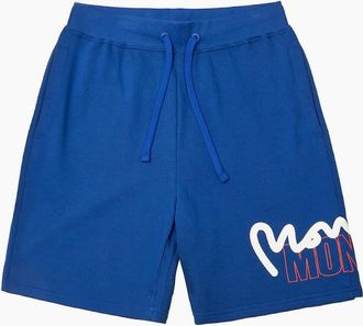 Money Clothing Mens Stencil Shorts - Blue - Size: 32/30/31