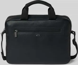 HUGO BOSS Umh&auml;ngetasche mit Label-Detail Modell LEWIS in Black, Gr&ouml;&szlig;e 1