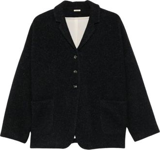 Apuntob Blazer de Lana Virgen - Jackets - Mujer - Negro - M