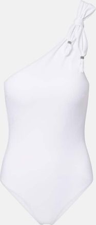 Brunello Cucinelli Ba&ntilde;ador asim&eacute;trico con cuentas Monili