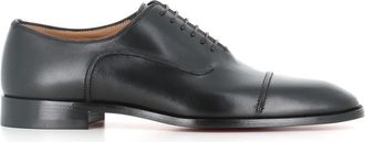 Christian Louboutin Seriox Flat - Heren - Nette schoenen - Zwart - 41 EU - Leer - Schoenen