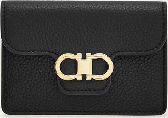 Ferragamo Donna Porta chiavi Gancini Nero