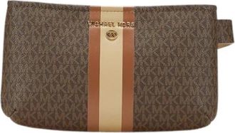 Michael Kors Pre-owned Plastic crossbody-bags - Dames - Vintage Heuptassen - Bruin - ONE Size - Vintage