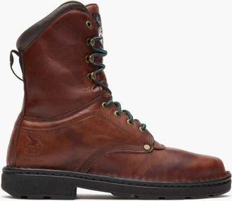 Georgia Boot Padded Eagle Light Work Boot in Russet Wildwood at Nordstrom, Size 10.5