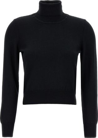 Antonino Valenti Black Enriette turtleneck sweater