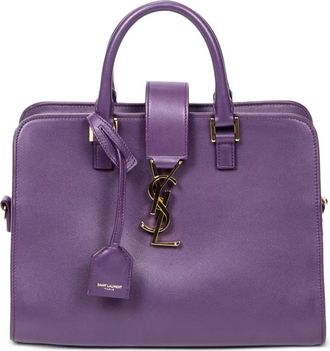 Saint Laurent Borsa tote Baby Monogram Cabas - Viola