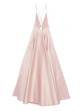 Solace London Avallon maxi dress - women - Polyester/Elastane - 10 - Pink