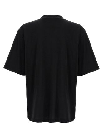 Marni Logo-Embroidered Cotton T-Shirt - Black