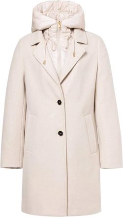 Beaumont Amsterdam Elvira Jas - Dames - Mantels - Beige - Maat: 3XL Leer