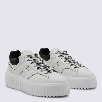 Hogan Chunky Platform Leather Sneaker - White