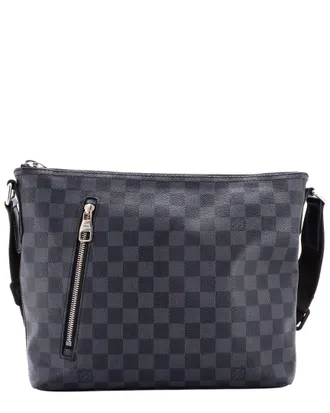 Louis Vuitton Mick Messenger Bag Damier Graphite Pm (Authentic Pre-Loved)