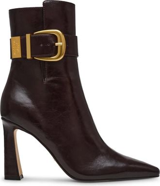 Steve Madden Heeled Boots, female, Brown, 7 UK, Brown Leather Ankle Boots