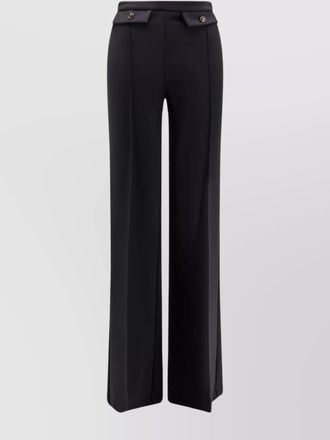 Elisabetta Franchi flared wide-leg trousers