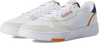 Reebok Lifestyle Phase Court Shoes White/Shadow/Sunbaked Clay : Mens 12 - Womens 13.5 Medium, Leather