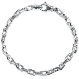 Pompeii3 Mens Link 14k Gold (20gram) or Platinum (32gram) 5mm Bracelet 8.25