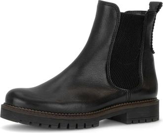 Gabor Chelsea Boot - Dames - Schoenen - Zwart - Maat: 38 EU Leer