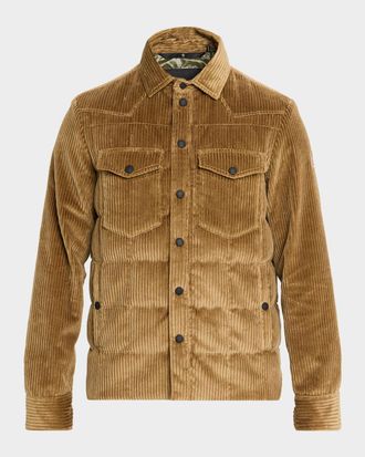 Moncler Mens Gelt Corduroy Jacket