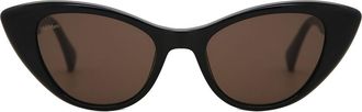 Max Mara MM0039 01E Womens Sunglasses Black Size 51