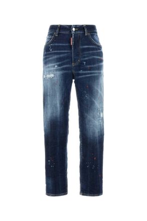 Dsquared2 Stretch Denim Boston Jeans