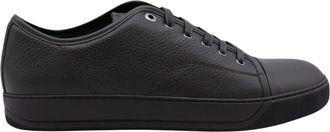 Lanvin Dbb1 Leather Low-Top Sneakers