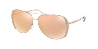 Michael Kors MK1082 CHELSEA GLAM 1108R1 Womens Sunglasses Gold Size 58