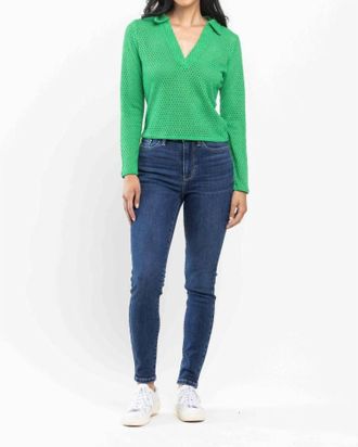 Judy Blue High Waist Thermal Skinny Jeans In Blue
