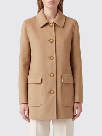 Valentino Garavani Single-Breasted Short Coat in Wool and Cashmere