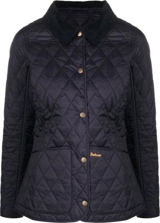 Barbour Annandale Quilted Jacket - Dames - Winterjassen - Blauw - XS - Katoen - Jassen