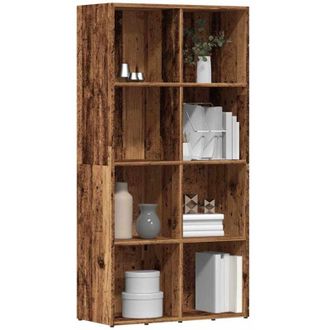 vidaXL Libreria in Legno Antico 66x30x130 cm in Legno Multistrato - Vidaxl