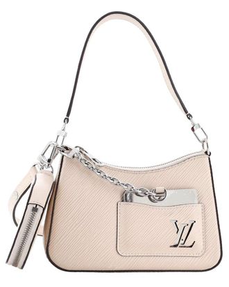 Louis Vuitton Beige Epi Leather Marellini (Authentic Pre-Loved)
