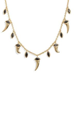 Awe Inspired x Jhen&eacute; Aiko Saber-Tooth Layering Necklace in 14K Gold Vermeil at Nordstrom