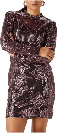 Moves Whitley Dress - Dames - Feestkleedjes - Veelkleurig - M - Polyester - Kleedjes
