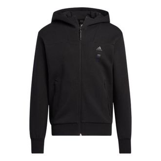 adidas Wuji Series Sportswear Casual Hooded Jacket Black HN8978