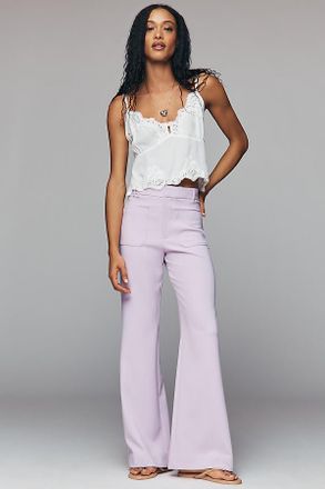 Maeve Jude Wide-Leg Trousers Pants