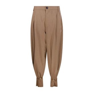 Darkpark Darkpark, Broeken, Dames, Beige, S, Stijlvolle Phebe Broek