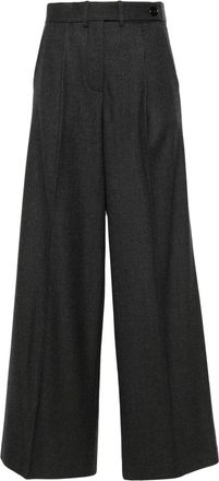 Racil Cary Pinstripe-Pattern Wool Trousers - Womens - Wool