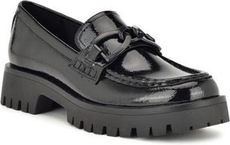 Nine West Gables Lug Loafer in Black at Nordstrom, Size 11