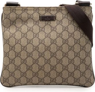 Gucci Pre-owned Gucci GG Supreme Crossbody Unisex CV9TVKWYYT573KH9