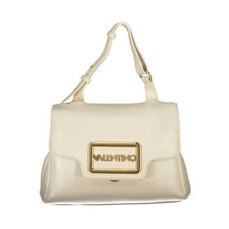 Valentino Handbags, female, Beige, Size: ONE SIZE Leather Handbag Va34707