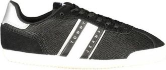 Tommy Hilfiger Polyester Sneakers - Dames - Sneakers - Zwart - 36 EU - Polyester - Schoenen
