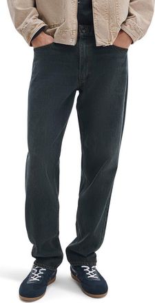 Rag & Bone Fit 4 Authentic Rigid Infuse Straight Leg Jeans in Oilin at Nordstrom, Size 34 X 32