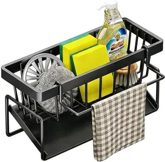 OEM Escurridor De Ropa - Estante De Almacenamiento De Cocina - Acero Inoxidable - Negro