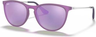 Ray-Ban Junior Erika Zonnebril - unisex - Zonnebrillen - Paars - 50 MM - Nylon - Accessoires
