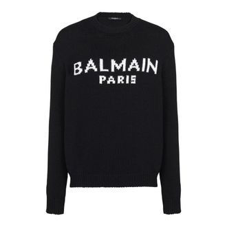 Balmain Hombre, Jerseys, Negro, Talla: XL